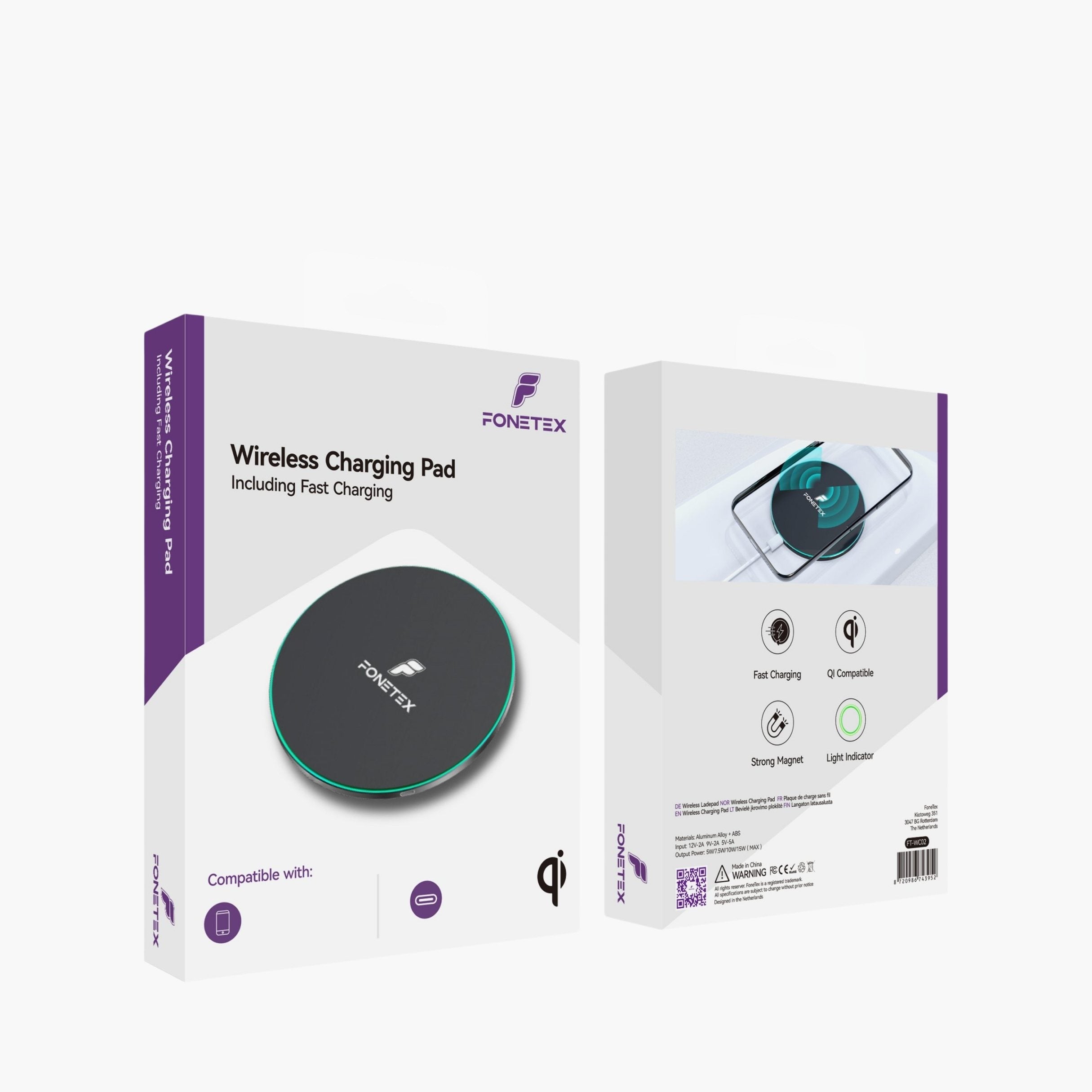 Draadloze Oplader Qi Compatible