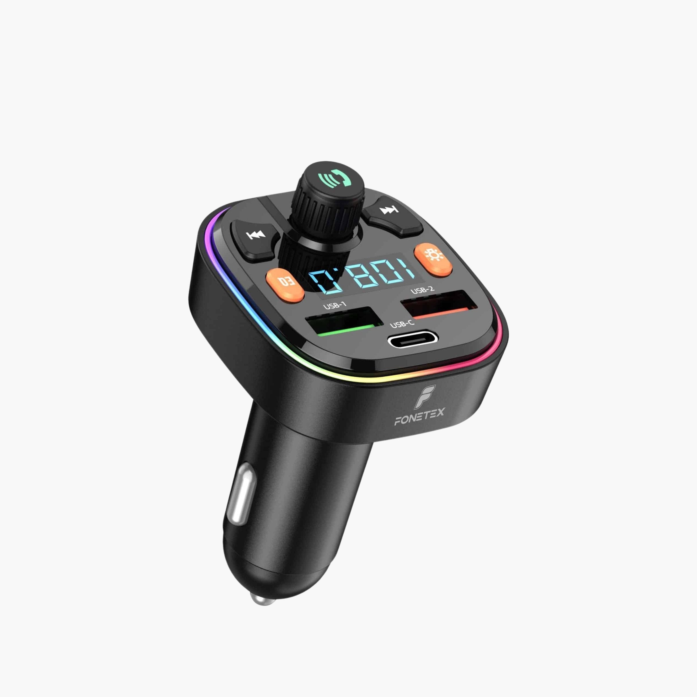 FM Transmitter met USB Snelladen