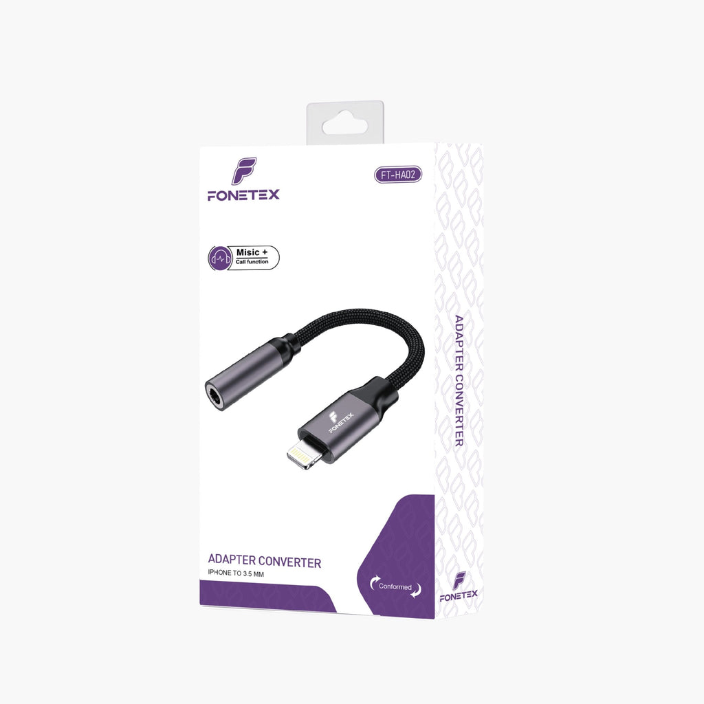 8-Pin naar 3.5mm Audiojack Adapter