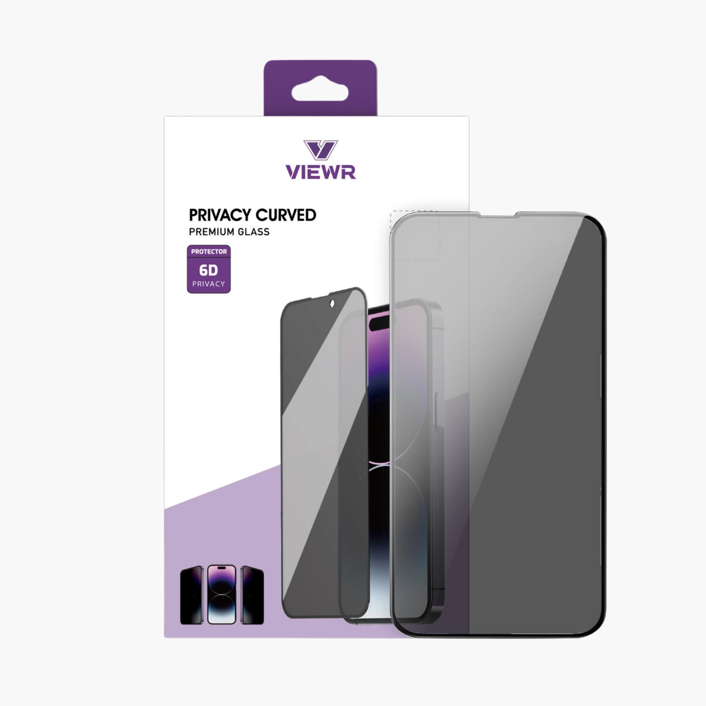 Privacy 6D Screenprotector iPhone 13