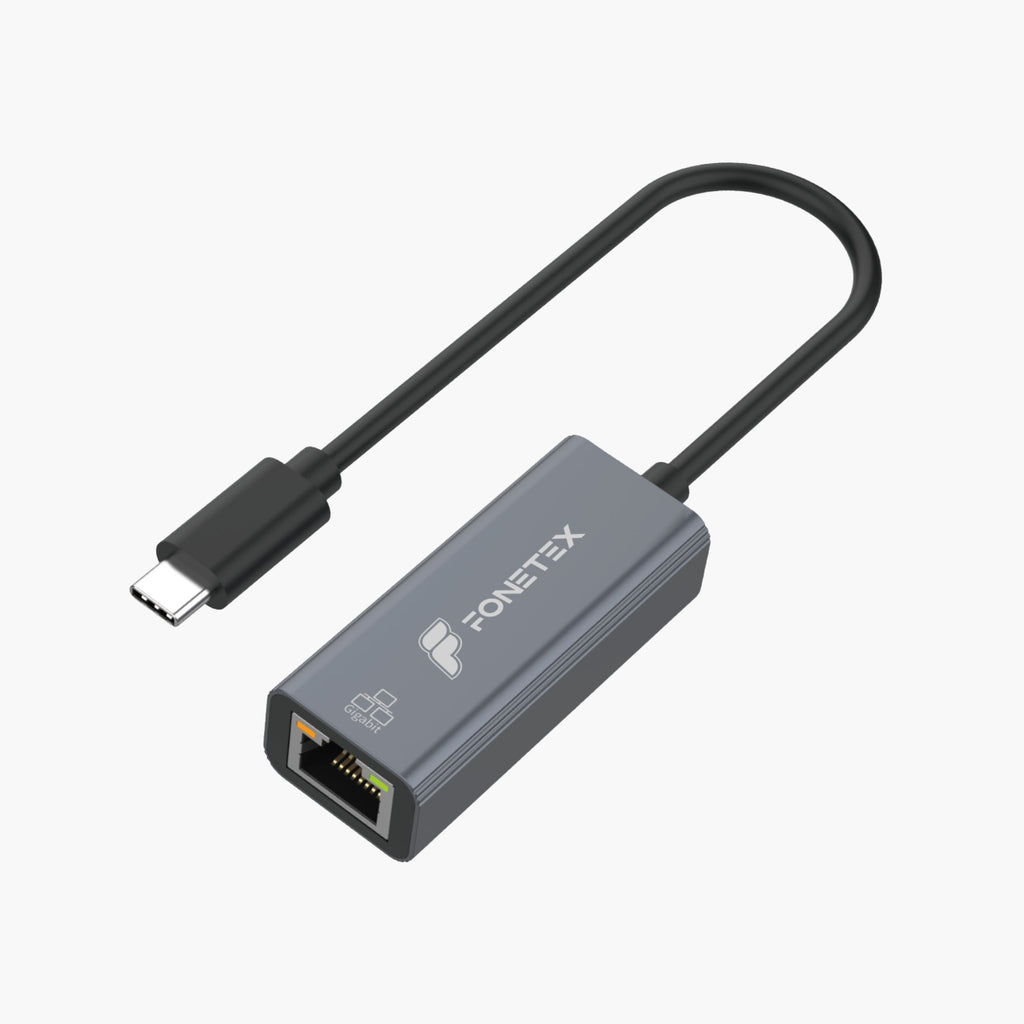 FoneTex USB-C naar Ethernet Adapter – FT-AD02